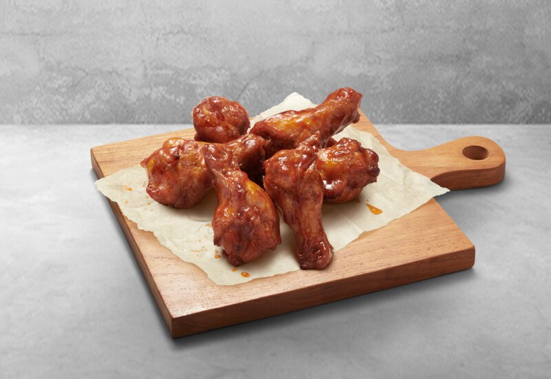 6Pcs Roasted Chicken Drummets Hot & Spicy