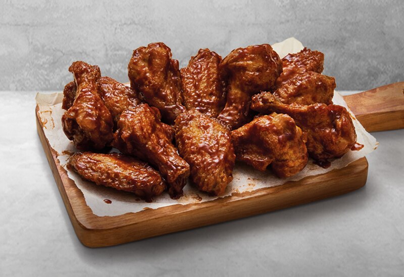 Chicken Wings BBQ 12Pcs Domino