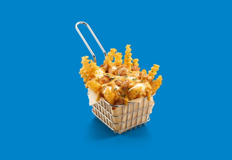 Cheesy Chicken Loaded Fries
