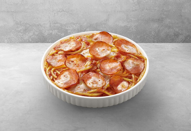 Pizza Pasta – Chicken Pepperoni