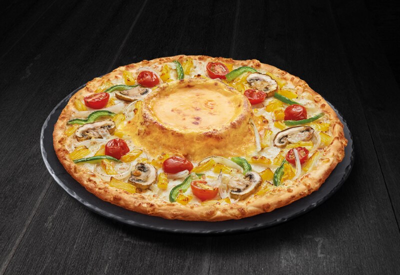 Cheese Volcano Vegie Fiesta