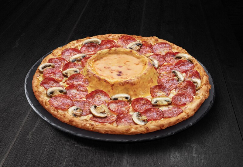 Cheese Volcano Smoky Pepperoni Mushroom