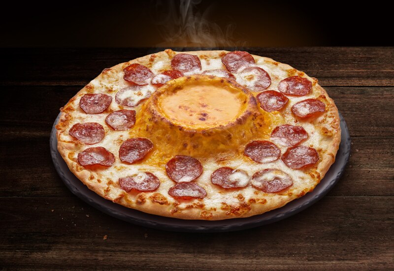 Cheese Volcano Beef Pepperoni