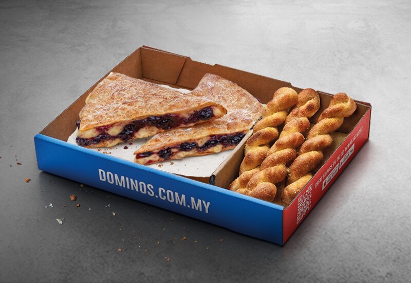 BoxKu Pizza Fold - Blueberry