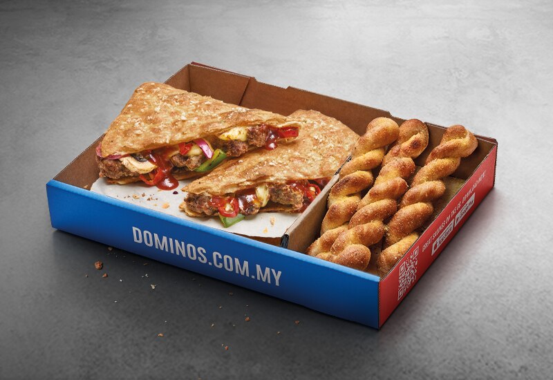 BoxKu Pizza Fold - Beefy Salsa Tango