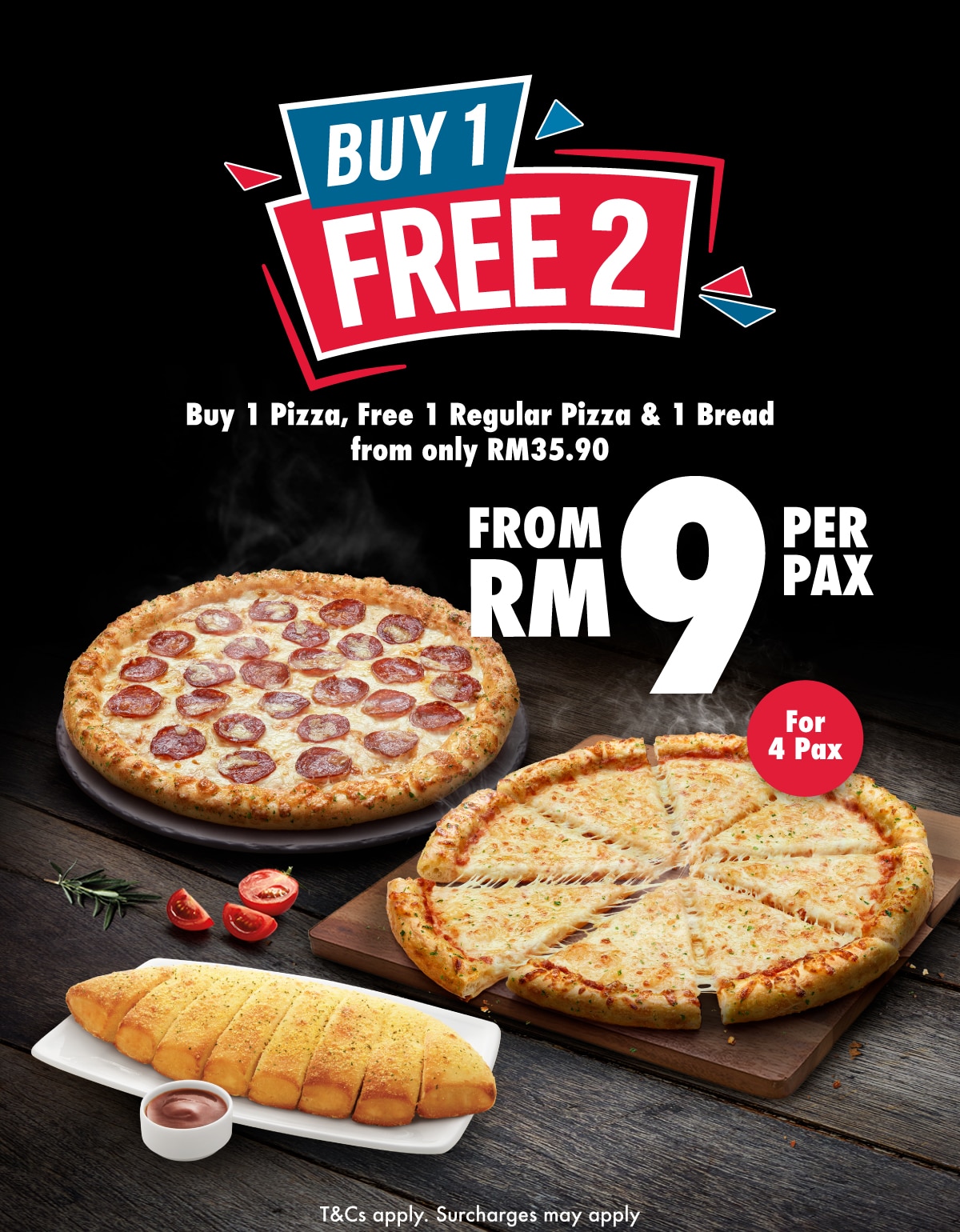 Buy 1 Free 2 from RM35.90