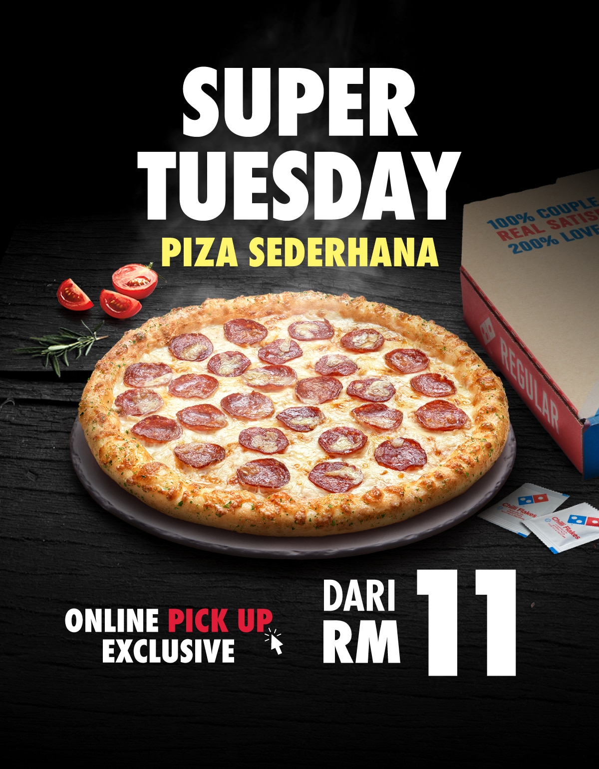 Super Tuesday - 1 Regular for RM11