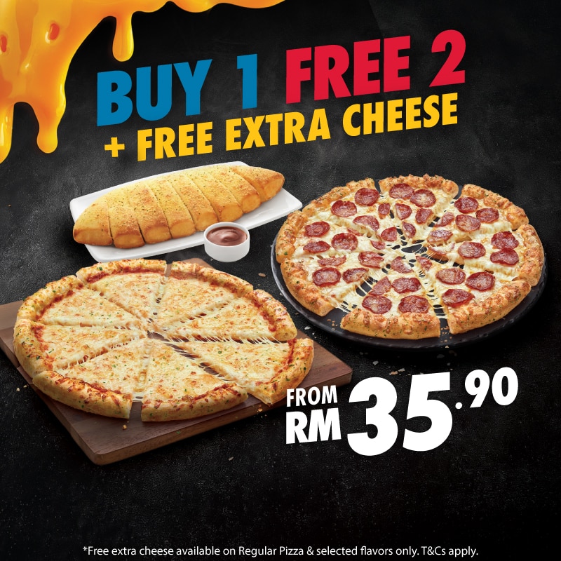 Super Onz II - Buy 1 Free 2 with FREE Extra Cheese