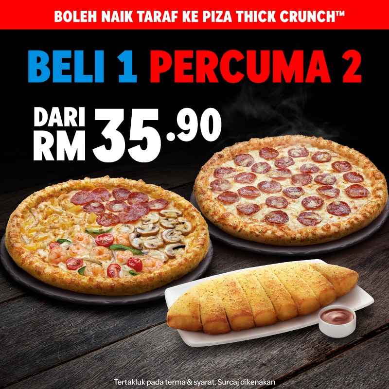 Beli 1 Percuma 2 dari RM35.90
