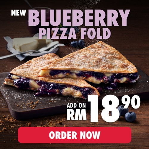 Blueberry Pizza Fold