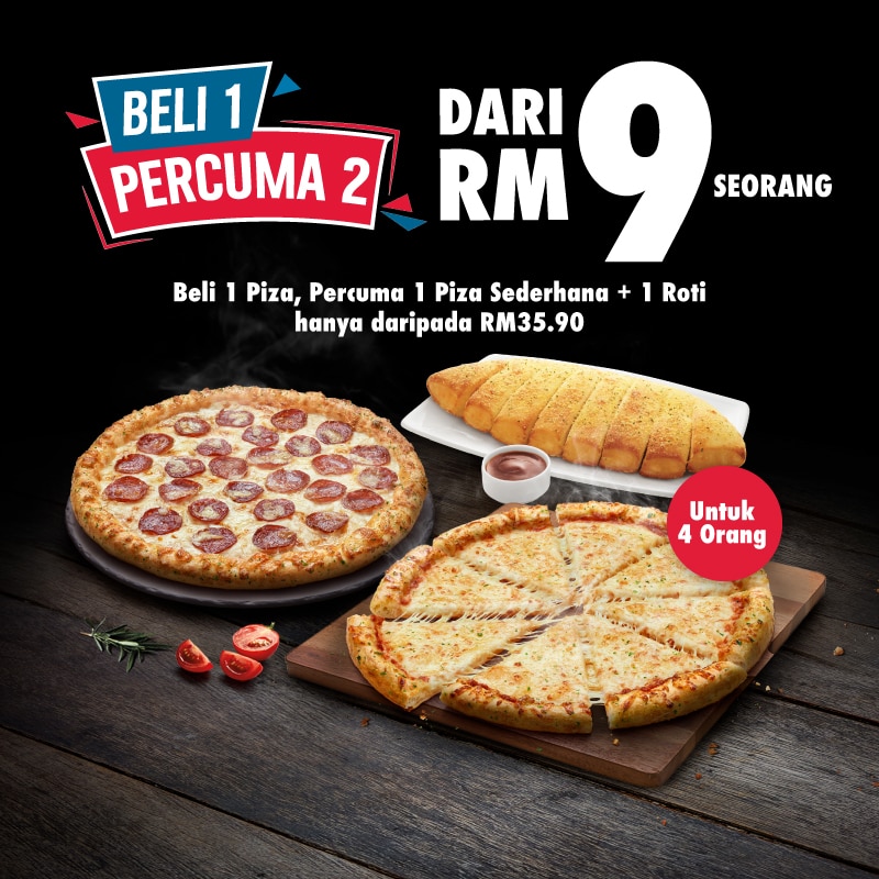Beli 1 Percuma 2 dari RM35.90