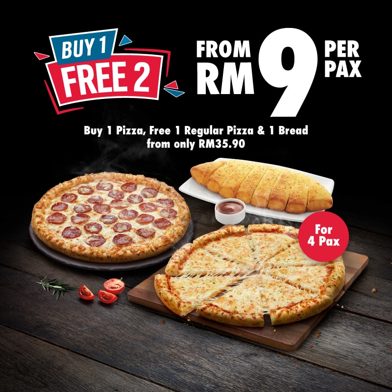 Buy 1 Free 2 from RM35.90