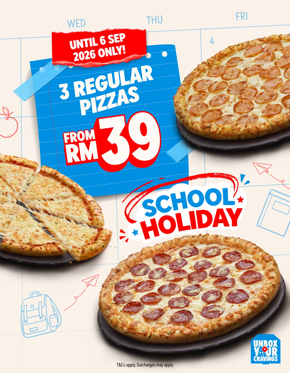 School Holiday Deal