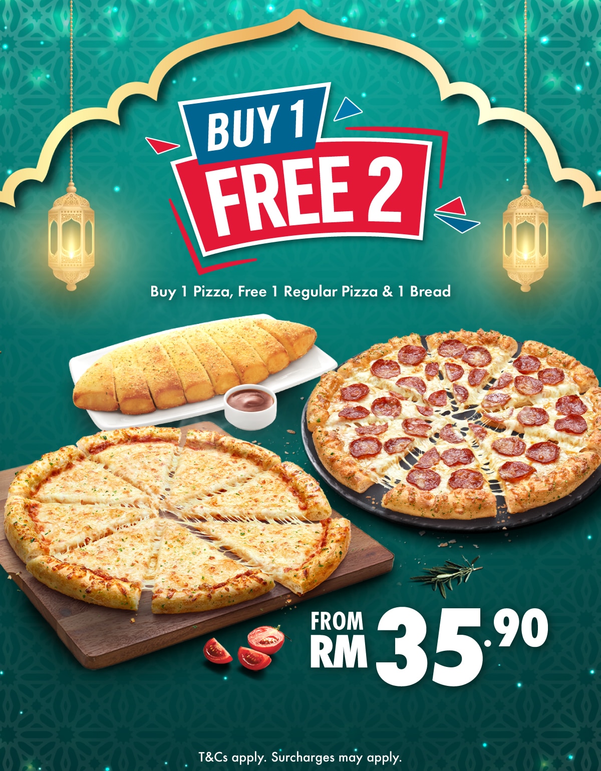 Buy 1 Free 2 from RM35.90