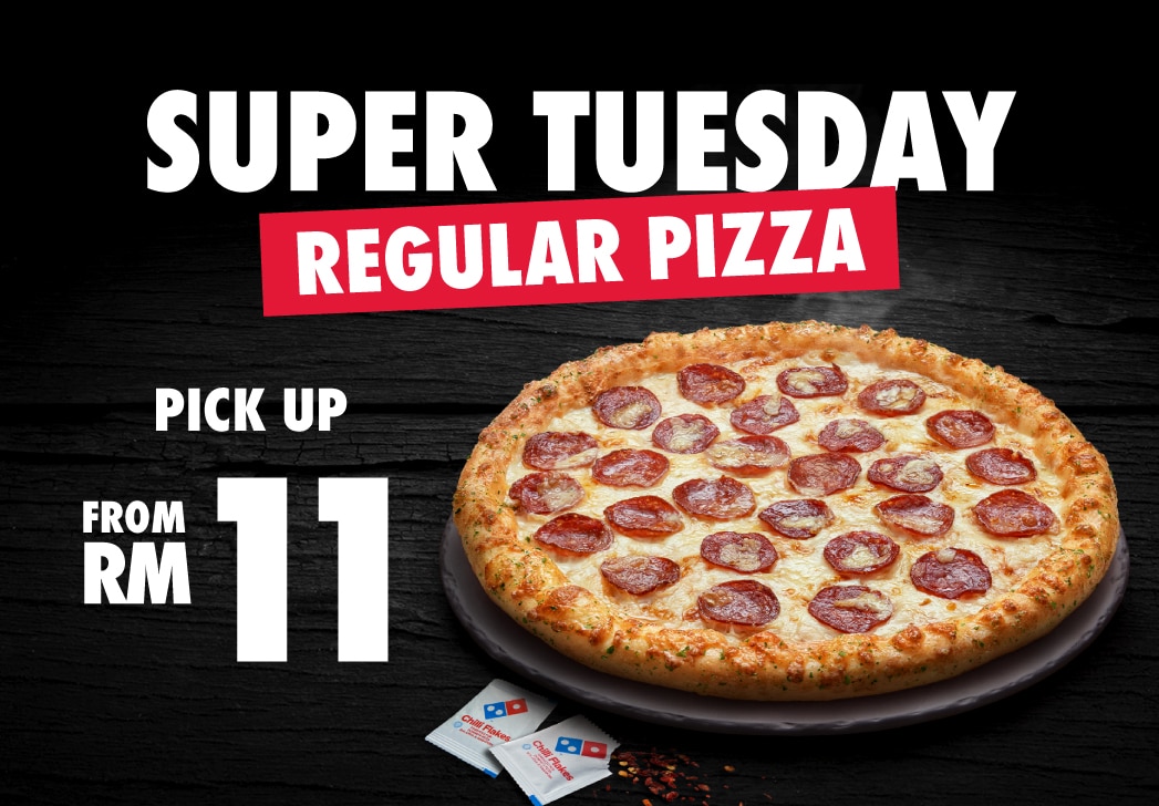 Reg Pizza from RM11
