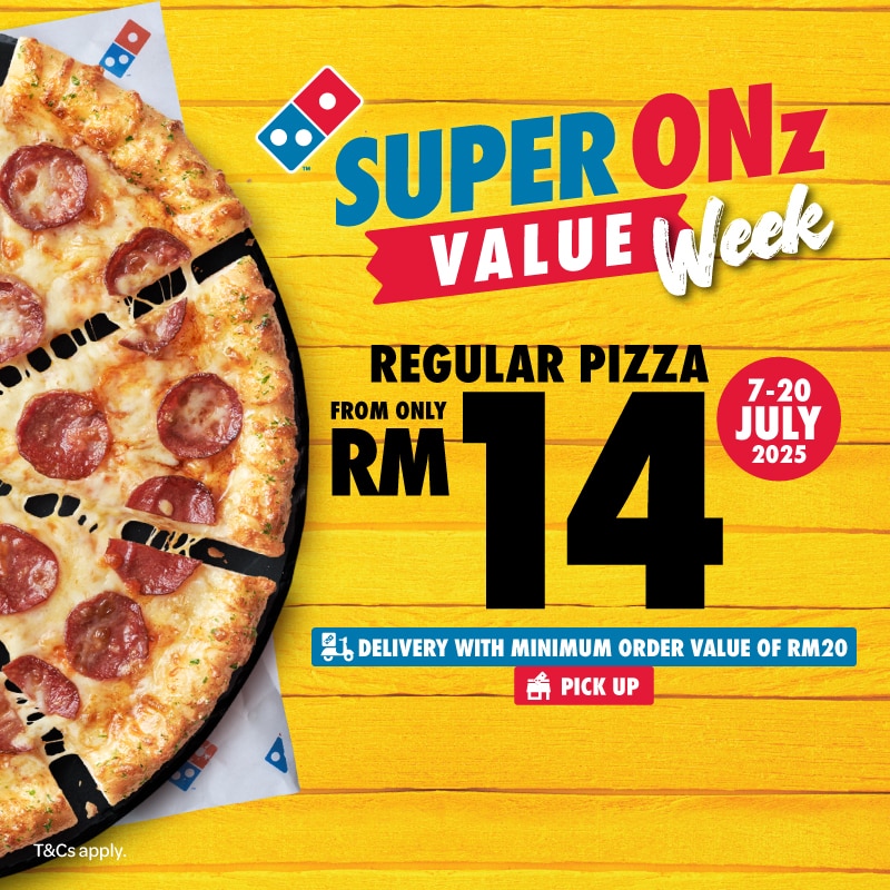 Super Onz Week - 1 Regular For RM14