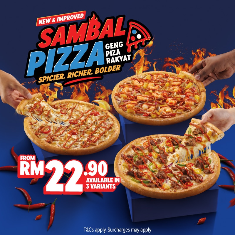 Sambal Pizza - RM22.90