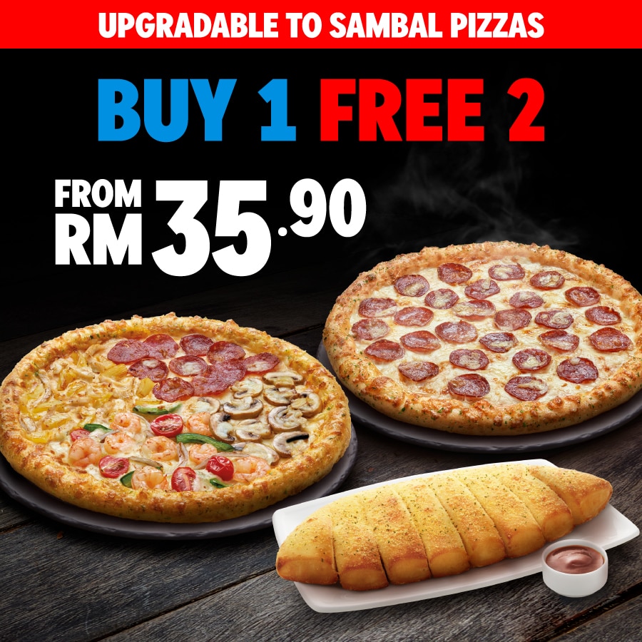 Buy 1 Free 2 from RM35.90