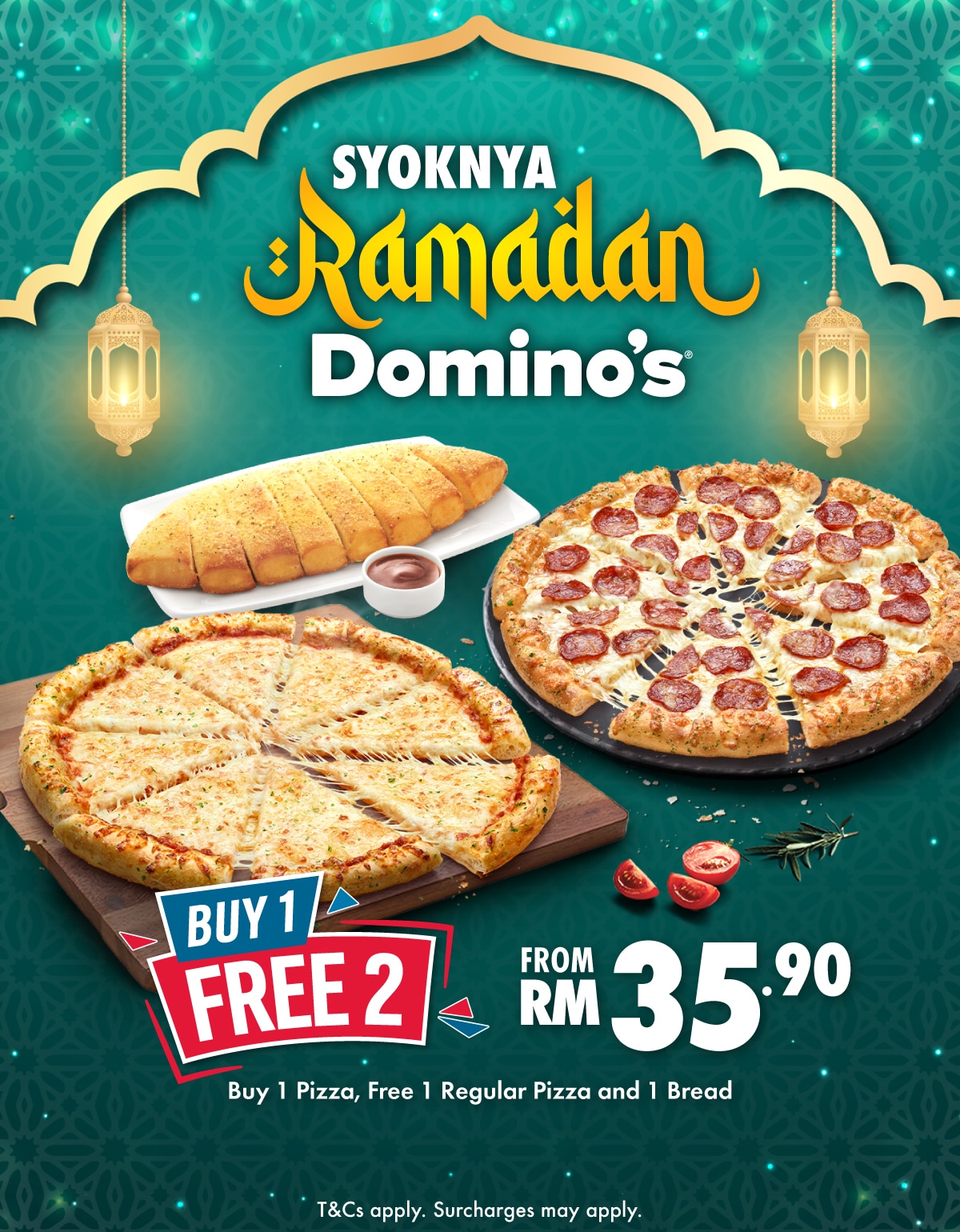 Buy 1 Free 2 from RM35.90