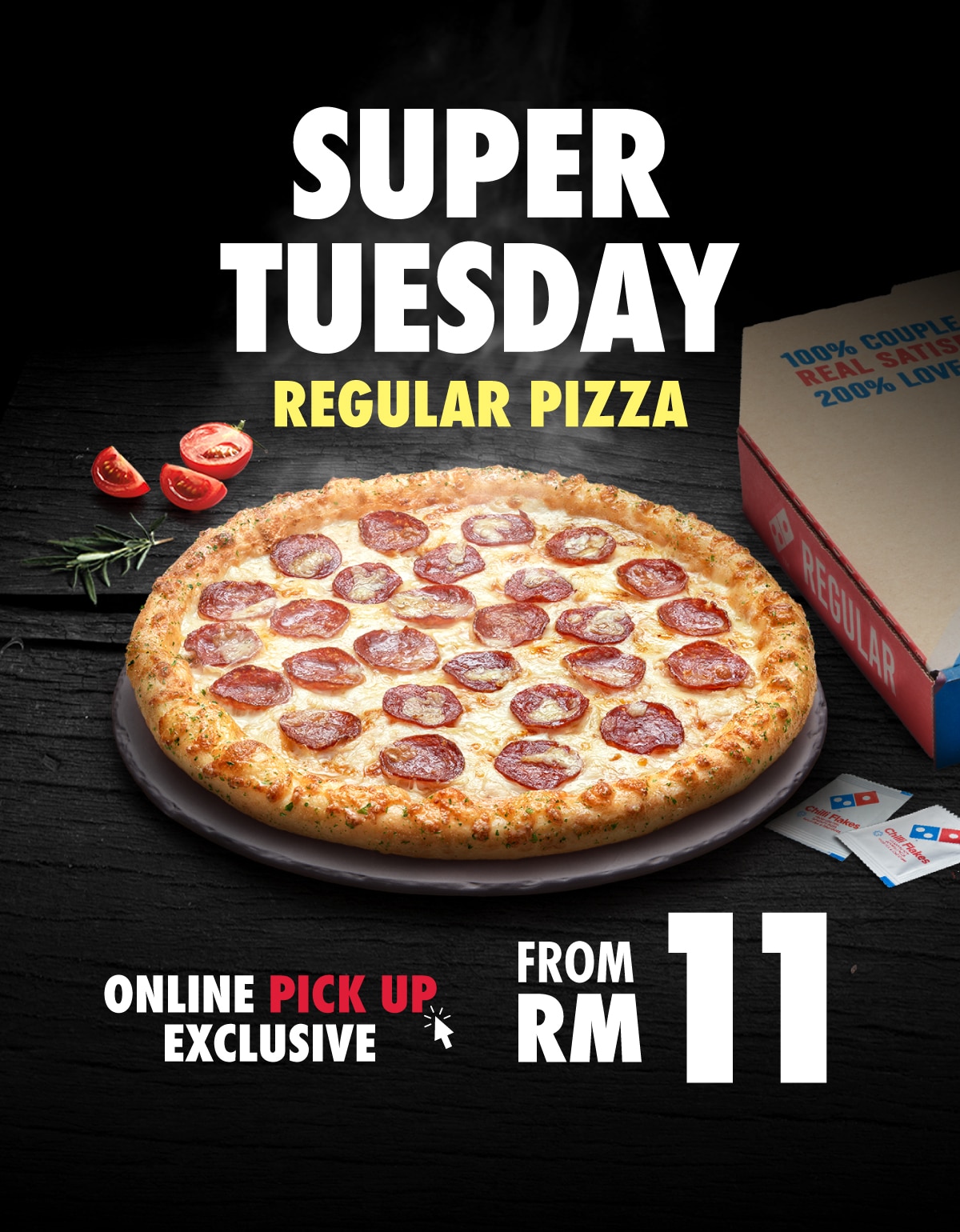 Super Tuesday - 1 Regular for RM11
