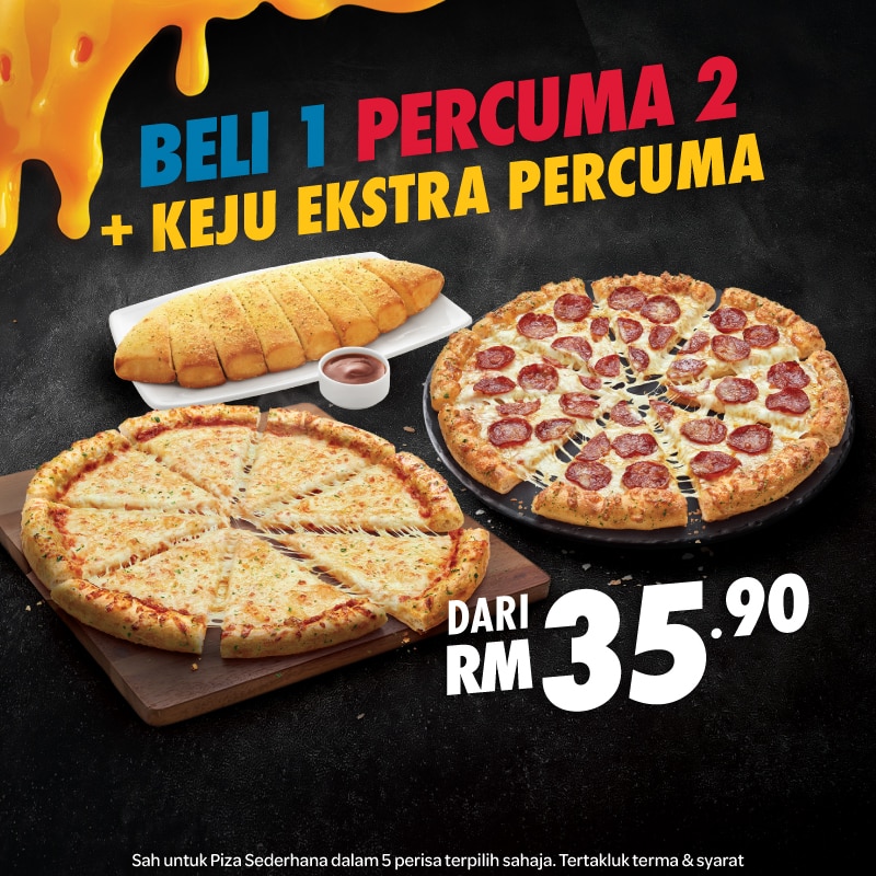 Super Onz II - Buy 1 Free 2 with FREE Extra Cheese