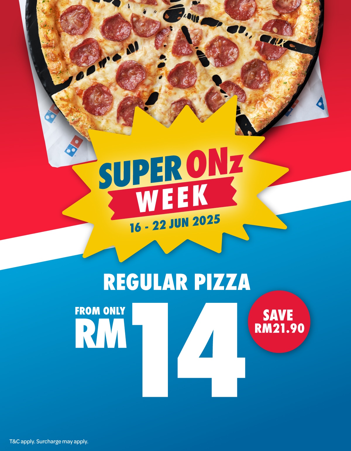 Super Onz Week - 1 Regular For RM14