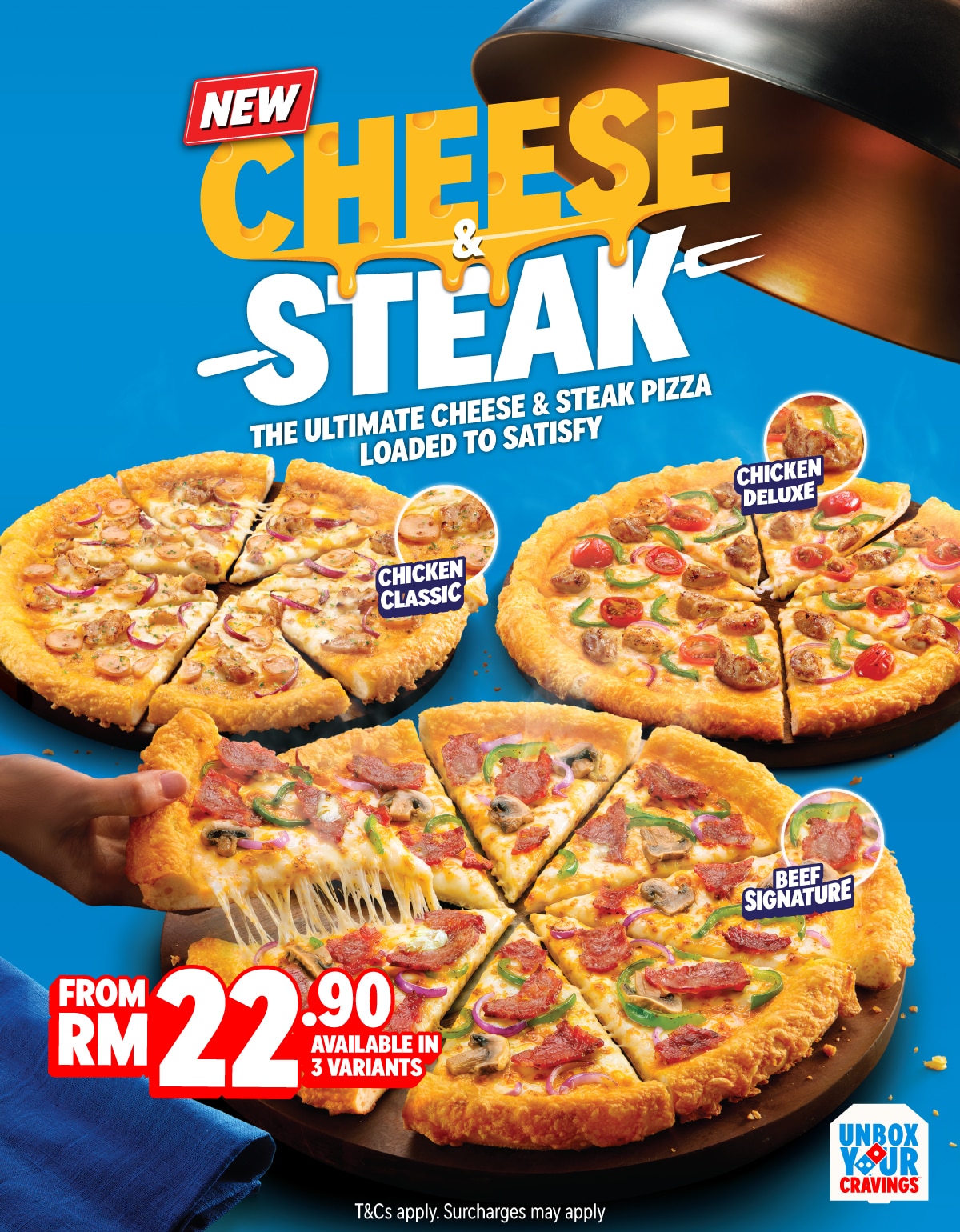 Cheese Steak Pizza - RM22.90