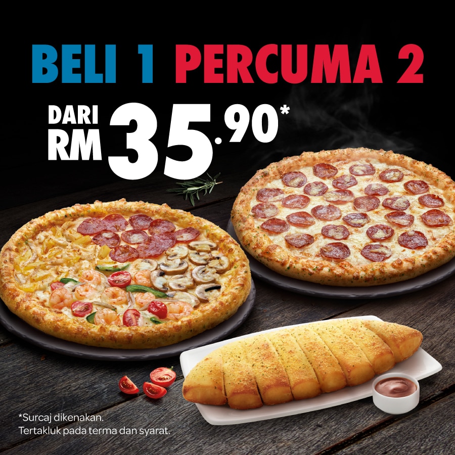 Beli 1 Percuma 2 dari RM35.90